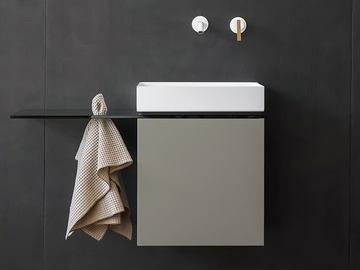 P40 - Wall-mounted vanity unit with door by Moab - view 2