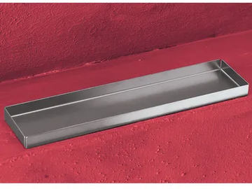 BA25 - Stainless steel bathroom wall shelf by Moab - view 2