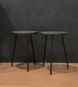 NINO - Prefinito Cemento stool by Moab - view 3