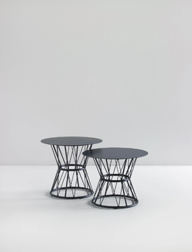 ATENEA - Round metal coffee table by Mobboli - view 3