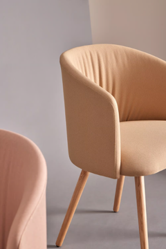 CHELSEA 700 F / FPM - Upholstered fabric chair by Mobboli - view 3