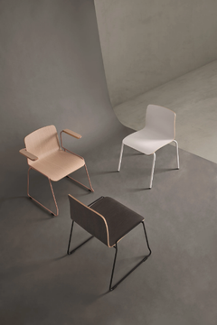 HUG 12 F - Wooden chair by Mobboli - view 3