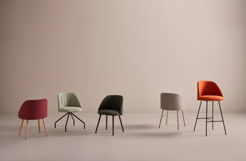 TALAIA - High stool with back by Mobboli - view 3