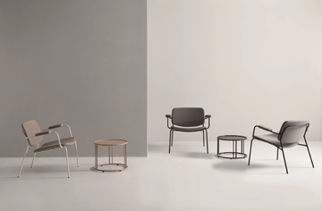 CAP - Fabric armchair with armrests by Mobboli - view 3