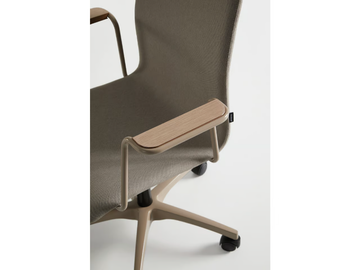 HUG 12 A C/B - Swivel task chair with 5-Spoke base with castors by Mobboli - view 3