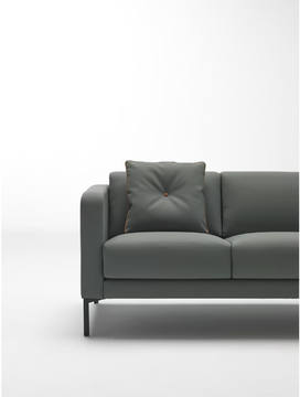 QUADRAT QS3P - 3 seater fabric sofa by Mobboli - view 3