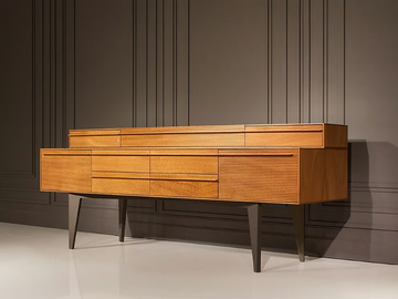 CORONA - Solid wood sideboard with drawers by Mobi - view 3