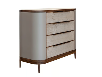 MANHATTAN - Wooden chest of drawers by Mobi - view 2