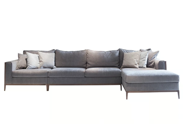 MANHATTAN - Sectional fabric sofa with chaise longue by Mobi - view 3