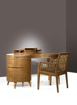 RHAPSODY - Wooden writing desk with drawers by Mobi - view 3
