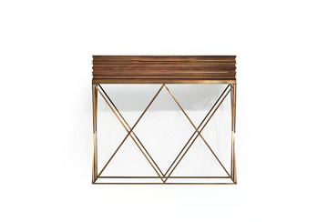VISUAL - Rectangular console table with drawers by Mobi - view 3