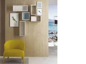 LINK 9 - Floor-standing HPL vanity unit with drawers by Mobilcrab - view 3