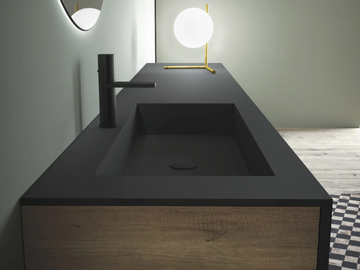 MOOD 9 - Wall-mounted vanity unit with drawers by Mobilcrab - view 3
