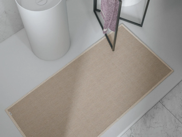 FOUNT - Solid-color rectangular polypropylene rug by Mobilcrab - view 2
