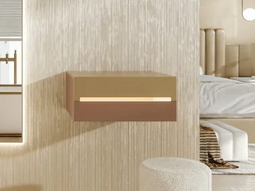 VANITY COMPOSITION 1 - Suspended bathroom cabinet by Mobilcrab - view 2