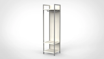 URBAN AM 10 - Clothes rack / Luggage carrier by Mobilspazio - view 3