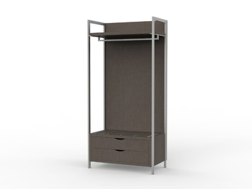 URBAN AM 14 - Clothes rack / Luggage carrier by Mobilspazio - view 2