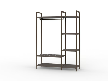 URBAN AM 23 - Clothes rack / Luggage carrier by Mobilspazio - view 2