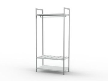 URBAN AM 27 - Clothes rack / Luggage carrier by Mobilspazio - view 2