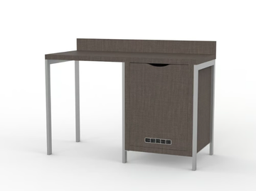 URBAN SM 03 - Rectangular writing desk for hotel rooms by Mobilspazio - view 2