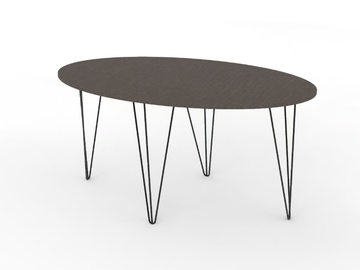 URBAN TV - Oval coffee table by Mobilspazio - view 2