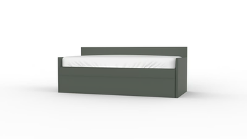 ZEUS DV 14 - Trundle Eco-leather hotel bed by Mobilspazio - view 3