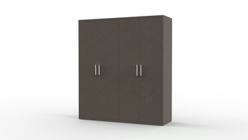 ZEUS PR 204 - Melamine-faced chipboard wardrobe for hotel rooms by Mobilspazio - view 3