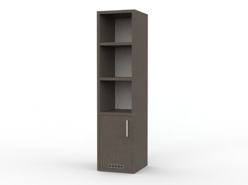 ZEUS PR 207 - Melamine-faced chipboard wardrobe for hotel rooms by Mobilspazio - view 2