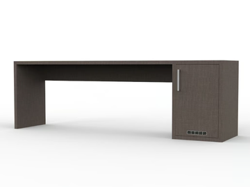 ZEUS SC 17 - Rectangular writing desk for hotel rooms by Mobilspazio - view 2