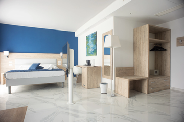 ZEUS TL 24 - High upholstered headboard for hotel rooms by Mobilspazio - view 3