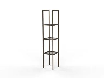 URBAN BG07 - Open freestanding shelving unit by Mobilspazio - view 2