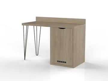 URBAN SM20 - Rectangular melamine-faced chipboard writing desk by Mobilspazio - view 2