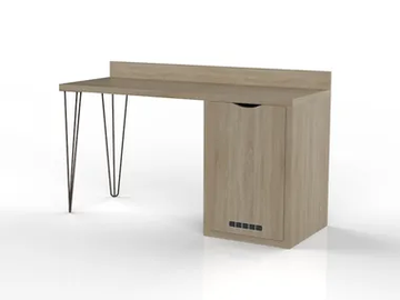 URBAN SM21 - Rectangular melamine-faced chipboard writing desk by Mobilspazio - view 2