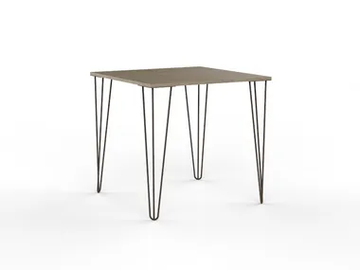 URBAN TV24 - Square melamine-faced chipboard table by Mobilspazio - view 2