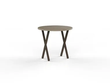 URBAN TV26 - Round melamine-faced chipboard coffee table by Mobilspazio - view 2