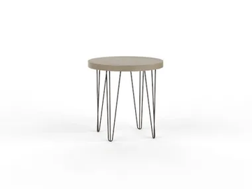URBAN TV40 - Round melamine-faced chipboard coffee table by Mobilspazio - view 2