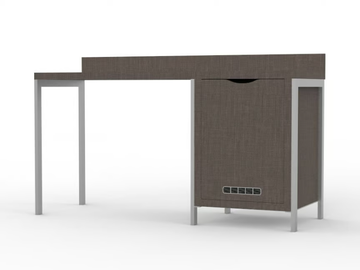 URBAN SM 04 - Writing desk for hotel rooms by Mobilspazio - view 2