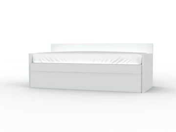 ZEUS DV 14 - Trundle Eco-leather hotel bed by Mobilspazio - view 2
