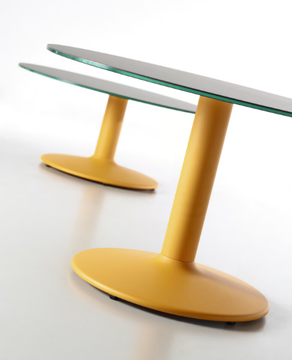COPA - Low round ceramic coffee table by Mobliberica - view 3