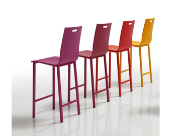 KOKO - High wooden stool by Mobliberica - view 2
