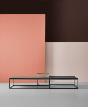 TERRA - Low rectangular ceramic coffee table by Mobliberica - view 3