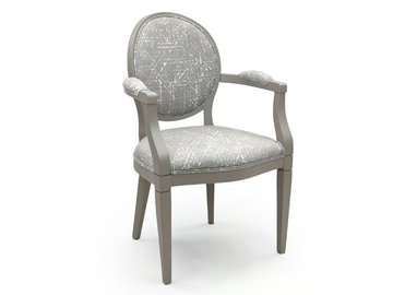 P ASHA - Upholstered beech chair with armrests by Modonutti - view 3
