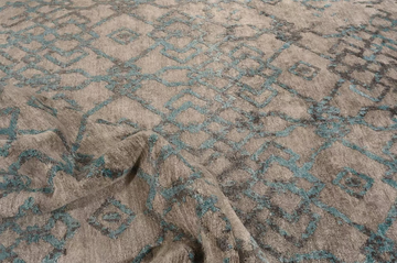 LOFT 174A - Rectangular Bamboo silk rug by Mohebban - view 3