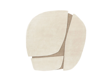 ATLAS AT03 SAND - Handmade wool rug by Mohebban - view 2