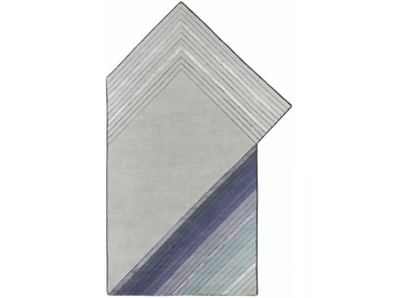 PAPIROFLEXIA - PPF2 - Hand-knotted rug in wool and viscose by Mohebban - view 2