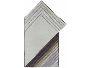 PAPIROFLEXIA - PPF5 - Hand-knotted rug in wool and viscose by Mohebban - view 2