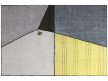 SUNSHINE - Rectangular handmade hemp rug by Mohebban - view 2