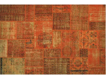PATCHWORK ORANGE - Patchwork handmade rug by Mohebban - view 2