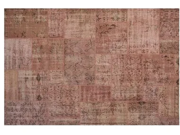 PATCHWORK PINK - Patchwork handmade rug by Mohebban - view 2