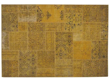 PATCHWORK YELLOW - Patchwork handmade rug by Mohebban - view 2
